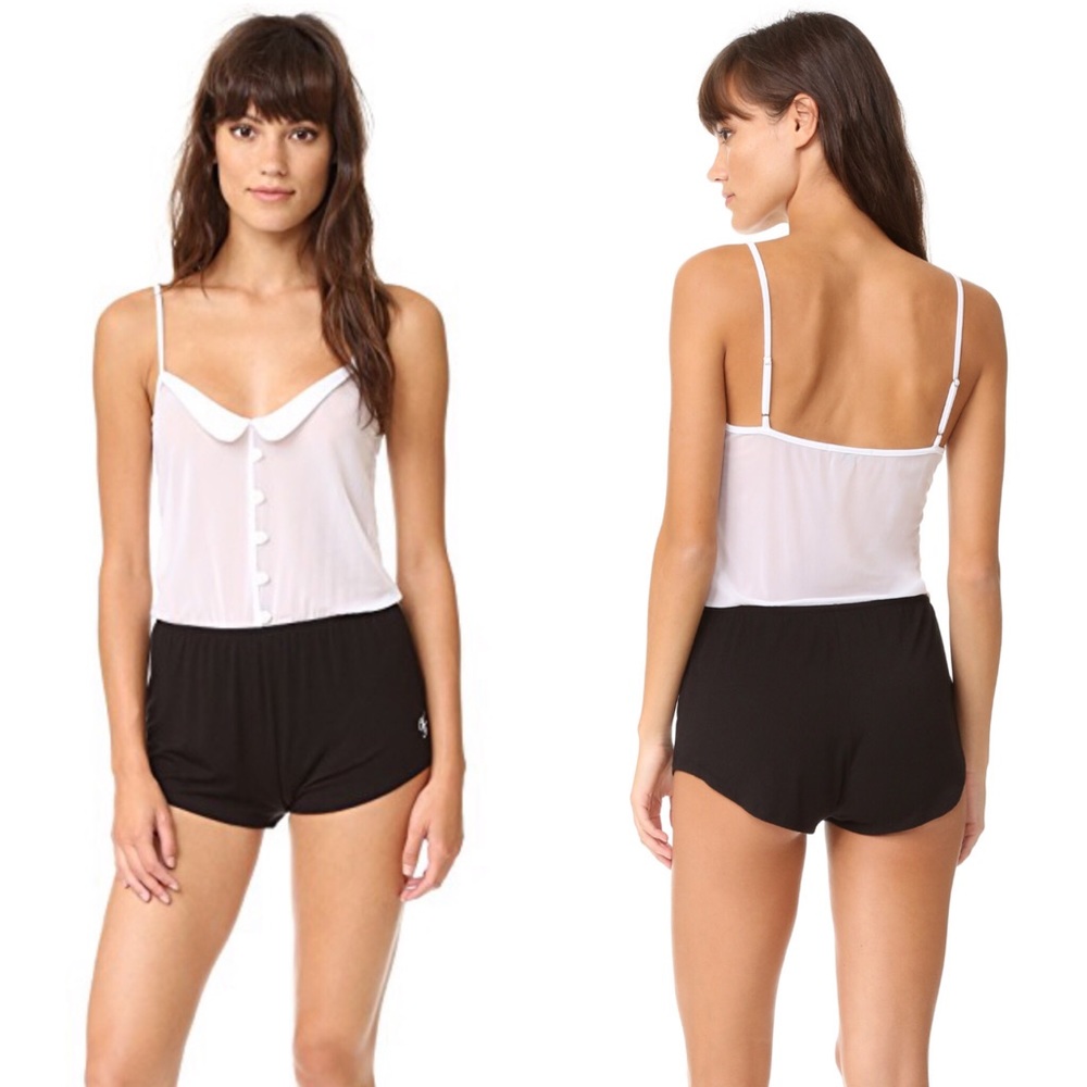 Wildfox Intimates Collar Romper NWOT